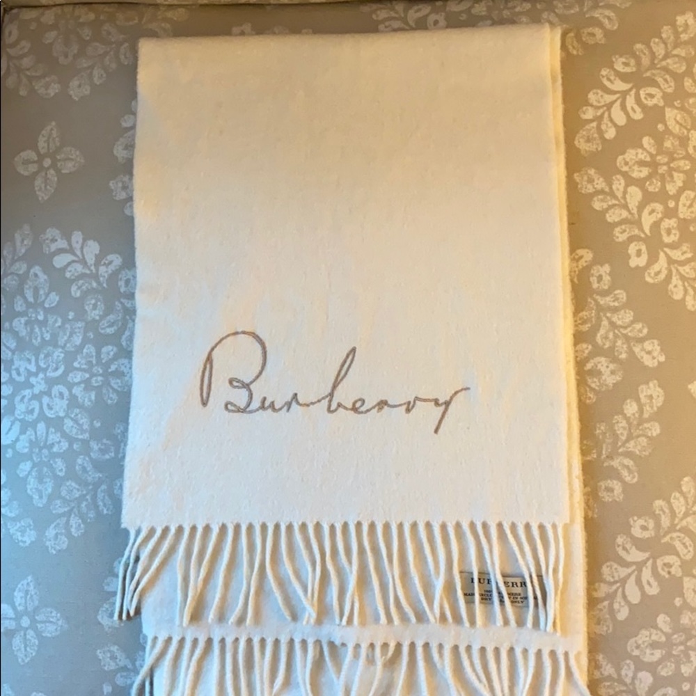 Cashmere Burberry Scarf
